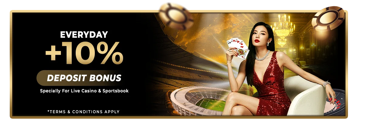 Daily 10% Deposit Bonus: Singapore source artwork