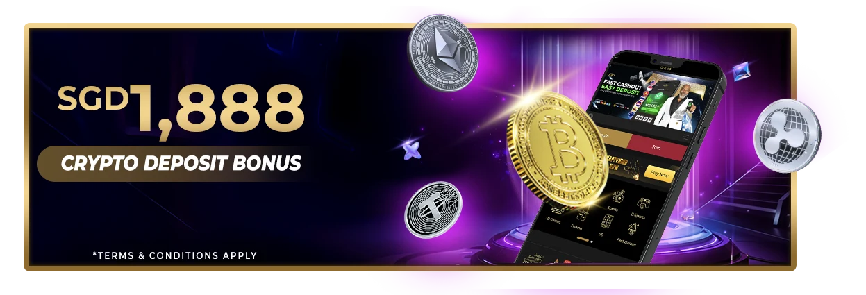Crypto Deposit Bonus: Singapore source artwork